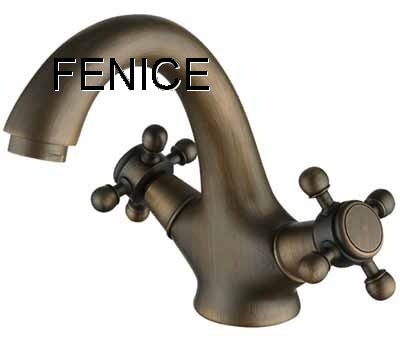 Antique basin faucet