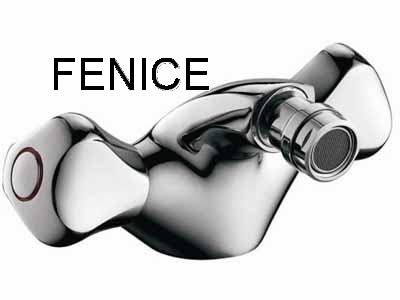 Double lever bidet mixer
