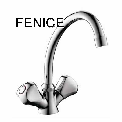 Double lever kitchen mixer