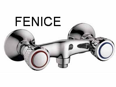 Double lever shower mixer