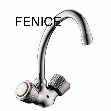 Double lever kitchen mixer
