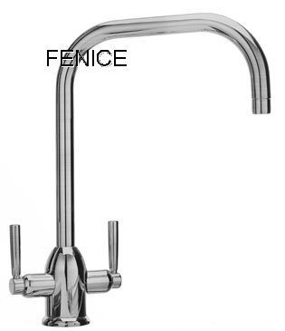 Double lever kitchen mixer